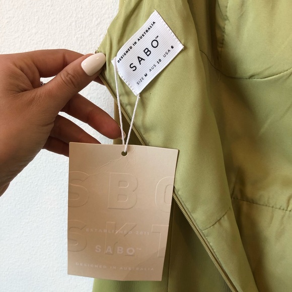 NWT SABO Noah Midi Dress Size US 6 - Picture 10 of 14